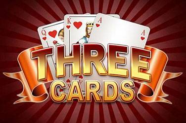 Three cards 电动扑克牌封面