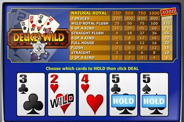 Deuces wild mh 游戏封面