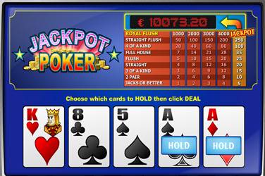 Jackpot poker 游戏封面