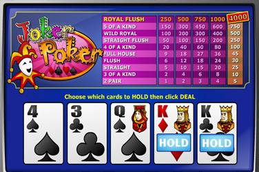 Joker poker mh 游戏封面